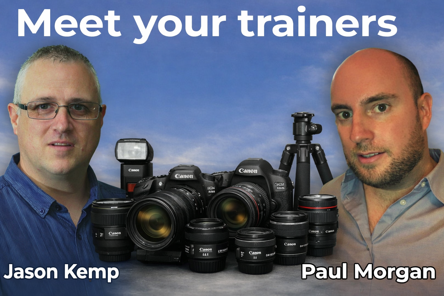 Jason Kemp and Paul Morgan, workshop instructors